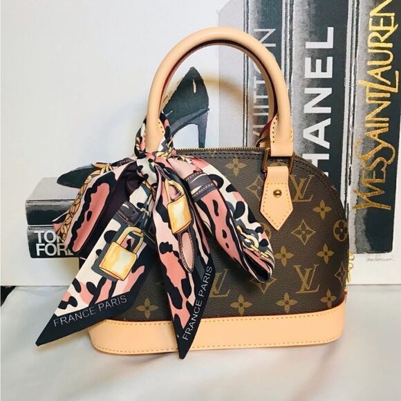 Silk Scarf Twilly (one pair) - Picture 2 of 4